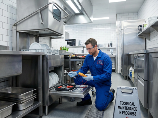 Τεχνική Υποστήριξη σε Επαγγελματικά Πλυντήρια Πιάτων